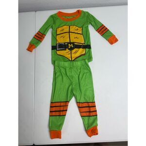 Teenage Mutant Ninja Turtles Halloween Michelangelo Pajama Set Size 18M